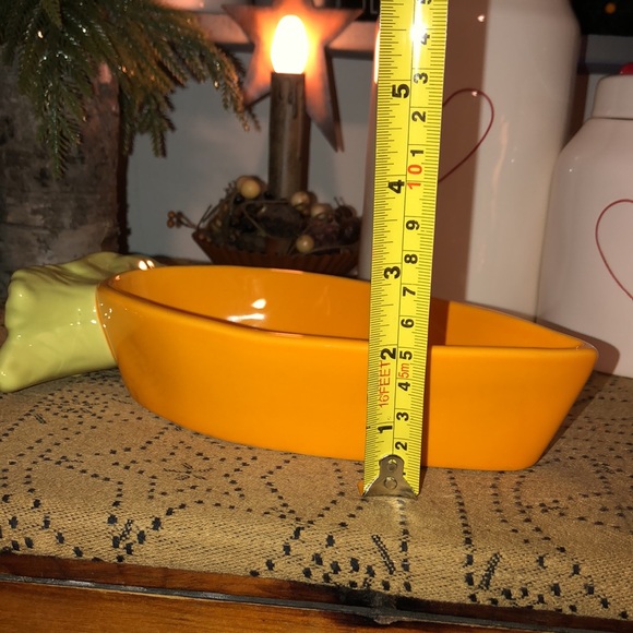 Rae Dunn I DON’T CARROT ALL Carrot Shaped Dish - Picture 9 of 10